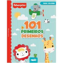 Livro Infantil Colorir Fisher Price 101 Desenhos (9788538094111) - Ciranda