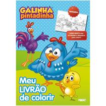 Livro Infantil Colorir Galinha Pintadinha Livro Tapet -