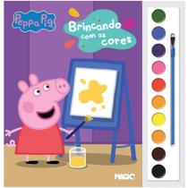 Livro Infantil Colorir Peppa PIG Aquarela (9786555004854) - Ciranda
