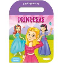 Livro infantil colorir princesa carregue me 32pgs ciranda unidade