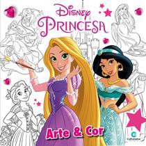 Livro Infantil Colorir Princesas Disney Arte E Cor Culturama