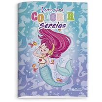 Livro Infantil Colorir Sereias 8 Paginas PCT com 10