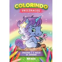 Livro Infantil Colorir Unicornios P/Colorir 10Pgs