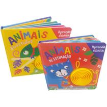 Livro Infantil Com Texturas Animais Para Pequenas Mãozinhas