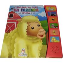 Livro Infantil: Conhecendo os sons da fazenda: Ovelha / Ovelhinha - Blu Editora - Livro sonoro