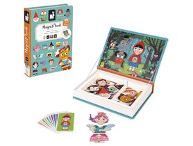 Livro Infantil Conto de Fadas Magnético com Acessórios