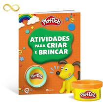 Livro Infantil de Atividades Para Colorir com Massinha de Modelar Play-Doh