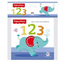 Livro infantil de banho números alfabetização colorido e divertido fisher price