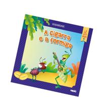 Livro Infantil de Histórias - Lê pra mim - A Cigarra e a Formiga - Magic