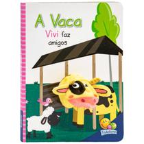 Livro Infantil Dedinhos fantoches: A Vaca Vivi faz amigos - Todolivro