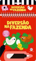 Livro Infantil Diversão na Fazenda - Brinque quantas vezes quiser, Pinte com água Livro Infantil Diversão na Fazenda - Brinque quantas vezes quiser, Pinte com água