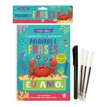Livro Infantil Educativo Palavras e Frases Caneta Mágica- Ciranda Cultural Livro Infantil Educativo Palavras e Frases Caneta Mágica- Ciranda Cultural