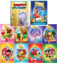 Livro Infantil Educativo Religioso Animais Devocional Atitudes Kit 24 Livrinhos para Crianças Livro Infantil Educativo Religioso Animais Devocional Atitudes Kit 24 Livrinhos para Crianças