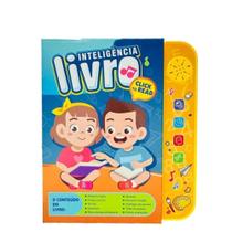 Livro infantil educativo sonoro Inteligente com Sons Historias Engraçadas+ Alfabeto em Inglês