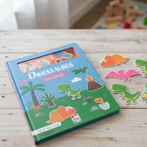 Livro Infantil Feltros Animados: Dinossauros HappyBooks Livro Infantil Feltros Animados: Dinossauros HappyBooks