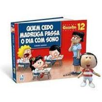 Livro Infantil História em Quadrinhos - Quem Cedo Madruga, Passa o Dia com Sono - Volume 12 - Coleção Cabeça Oca - Turma do Cabeça Oca