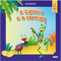 Livro Infantil Ilustrado a Cigarra e a Formiga 12PGS - Ciranda