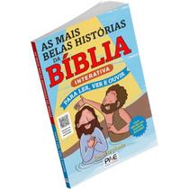 Livro Infantil Ilustrado Biblia Infantil 13X20Cm 128Pg