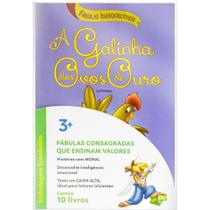 Livro Infantil Ilustrado Fabulas INESQUECIV.20X13,5 8P PCT.C/10