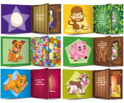 Livro Infantil Interativo Coleção Abas Divertidas + 3 Anos -