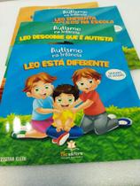 Livro infantil (kit 4 títulos coleção Autismo na Infância) Leo está diferente, Leo descobre... - Blu Editora
