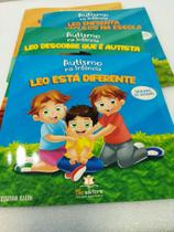 Livro infantil (kit 4 títulos coleção Autismo na Infância) Leo está diferente, Leo descobre...