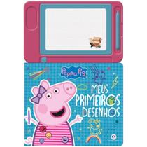 Livro Infantil Lousa Magnética Peppa Pig - Meus Primeiros Desenhos - Ciranda Cultural