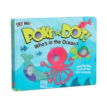 Livro Infantil Melissa & Doug - Poke-a-Dot: Quem está no Mar (Livro de Tabuleiro com Botões)