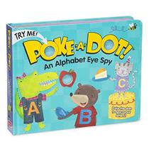 Livro Infantil Melissa & Doug - Poke-a-Dot: Um 'Alfabeto Eye Spy' (Livro de Bordas com Botões)