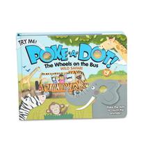 Livro infantil Melissa e Doug Poke-A-Dot The Wheels on the Bus