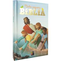 Livro Infantil Minha Pequena Bíblia Ricamente Ilustrada Em Forma De Rima Novo Testamento E Velho Testamento, Capa Dura, 130 Páginas