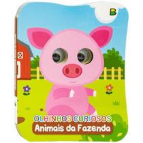 Livro Infantil Olhinhos curiosos: Animais da fazenda