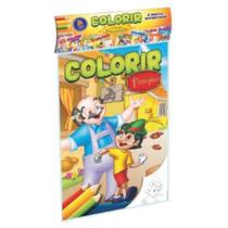 Livro infantil para colorir Classicos 10pags 20x27 - Bicho Esperto - KIT C/10