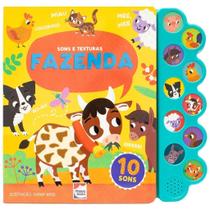 Livro Infantil Sons E Texturas Fazenda