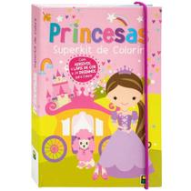 Livro Infantil Superkit de Colorir Princesas