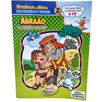 Livro Infantis Historias Bíblicas De Colorir Livro Bilingue Hístoria De Abraão