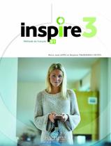 Livro - Inspire 3 - Livre De LEleve + Audio/Video + Parcours Digital - HACHETTE FRANCA