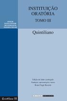 Livro - Instituição oratória tomo III Livro - Instituição oratória tomo III