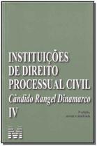 Livro - Instituições de direito processual civil - vol. 4 - 3 ed./2009