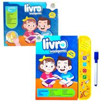 Livro Inteligente Infantil Educativo Com Som Para Aprender Brincando Crianças Entrega Ágil