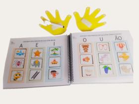 Livro interativo com atividades diversas vogais números fichas em imã meios de transportes cores animais e frutas Livro interativo com atividades diversas vogais números fichas em imã meios de transportes cores animais e frutas