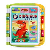 Livro interativo de brinquedos LeapFrog Touch & Learn Dinosaur