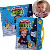 Livro Interativo Infantil Montessori Atividades Eletronico Colorido