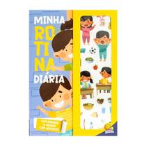 Livro Interativo Minha Rotina Diária C/ Atividades E Adesivos Reutilizáveis - Todolivro