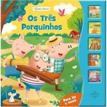 Livro Interativo - Os Três Porquinhos com Som Livro Interativo - Os Três Porquinhos com Som