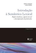 Livro - Introdução à semântica lexical