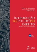 Livro - Introdução ao Estudo do Direito - Técnica, Decisão, Dominação - 13ª Edição - 2025 Livro - Introdução ao Estudo do Direito - Técnica, Decisão, Dominação - 13ª Edição - 2025