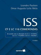 Livro - ISS: CF e LC 116 Comentadas - 2ª Edição 2022 Livro - ISS: CF e LC 116 Comentadas - 2ª Edição 2022