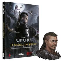 Livro Jogo Rpg The Witcher O Diário Do Bruxo Capa Dura Suplemento Expansão Aventura Do Bruxo Erland De Larvik