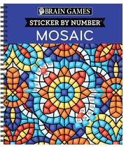 Livro Jogos Cerebrais Adesivo por Número Mosaico 20 Imagens Livro Jogos Cerebrais Adesivo por Número Mosaico 20 Imagens